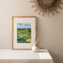 Wharfedale, Yorkshire - A4 Art Print