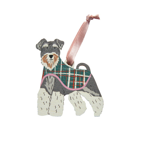 Schnauzer Dog Christmas Decoration