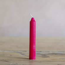 Stubby Candle Fuchsia