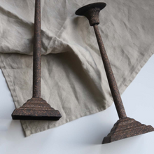 Rustic Metal Candlestick