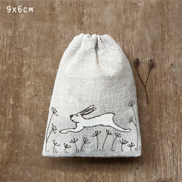 Small drawstring bag-Rabbit