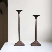 Rustic Metal Candlestick