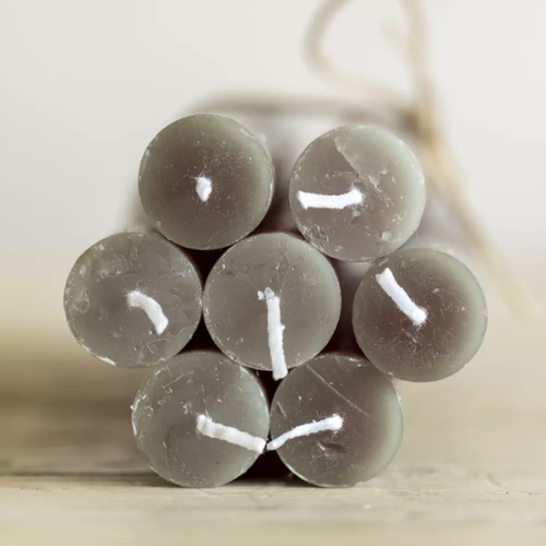 Rustic Dinner Candle Caramel