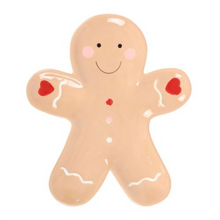 Gingerbread Man Serving Plate