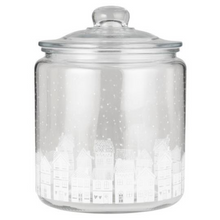 Christmas Town Glass Jar - Large