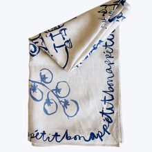 Bon Appétit Linen Tablecloth