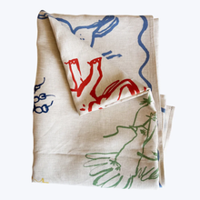 Birthday Linen Tablecloth