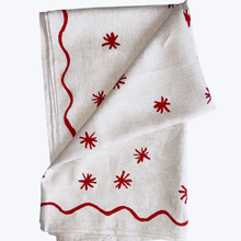 Red Star Linen Tablecloth