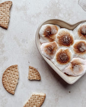 Heart Shaped Plate Set of 3- Pure White