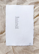 Handmade Reindeer Names Print