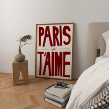 Paris Je T'aime Print