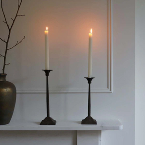 Rustic Metal Candlestick