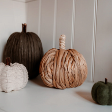 Rope Pumpkin with Rope Stalk