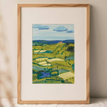 Wharfedale, Yorkshire - A4 Art Print