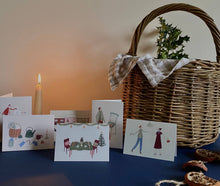 Setting the Table Mini Christmas card