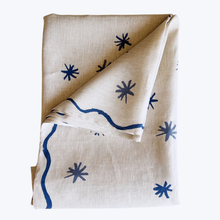 Stars & Squiggles Linen Tablecloth