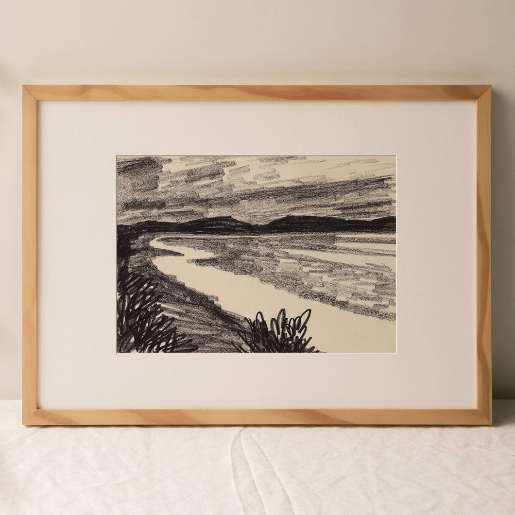 Loch Feochan, Argyll and Bute - A4 Art Print