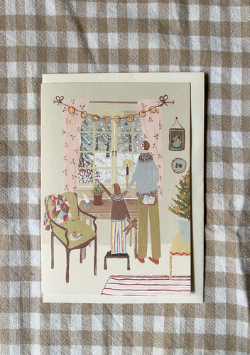 The First Snowfall Christmas Card