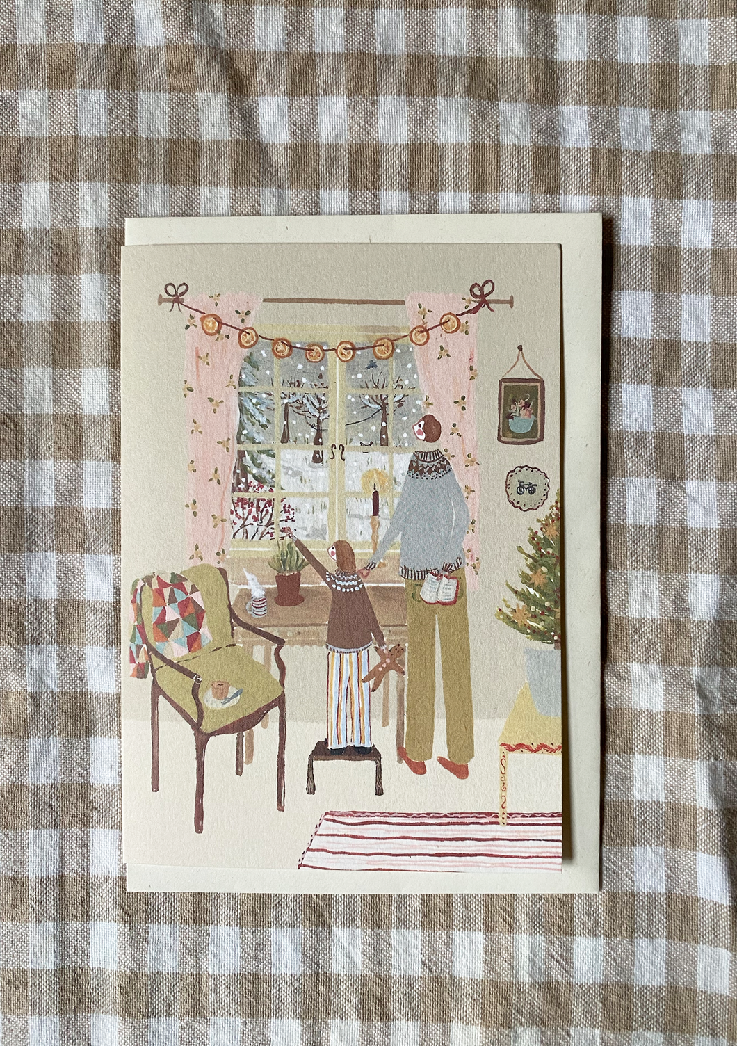 The First Snowfall Christmas Card