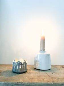 Rosie Candle Holder White