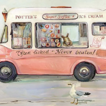 Claire Fletcher – Ice Cream Van Card