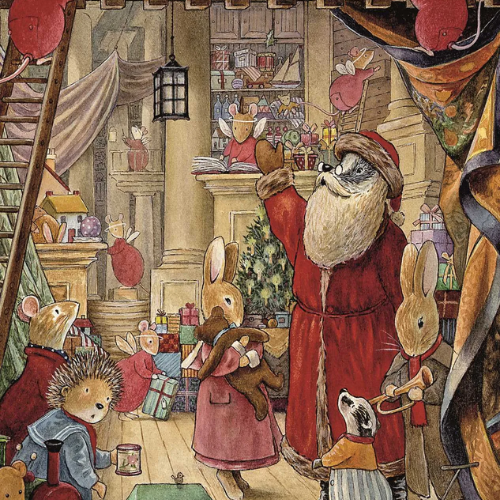 Gift Wrap – Santa’s Toys