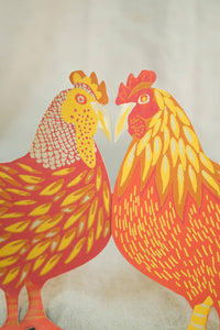 Chickens Concertina Garland