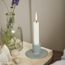 Sophia Candle Holder Dusty Blue