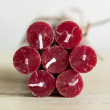 Rustic Dinner Candle - Plum