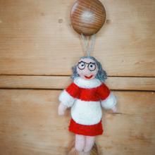 Mrs. Claus Felt Hanging Christmas Tree Decoration