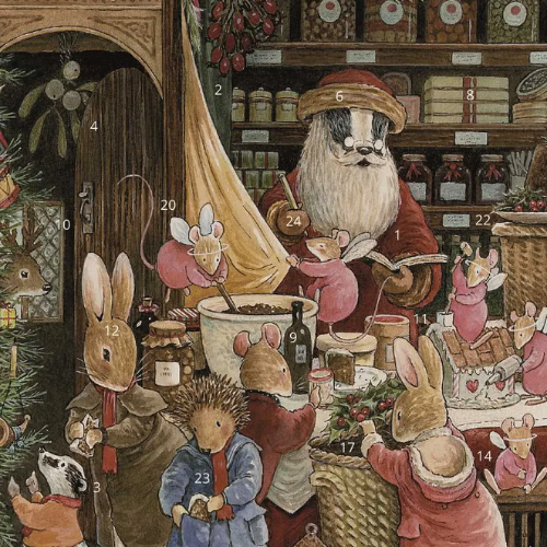 Advent Calendar A4 – Santa’s Workshop