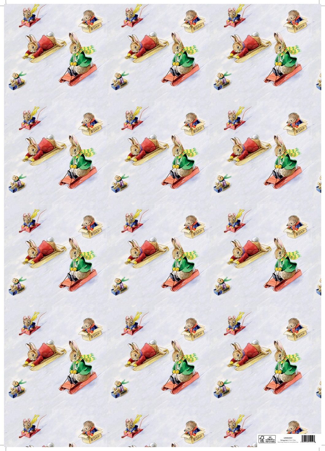 Gift Wrap-Tobogganing