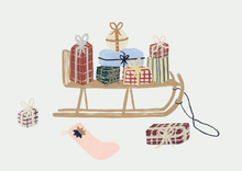 Gifts Galore! Mini Christmas card