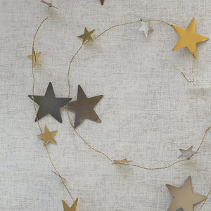 Star Garland Gold & Silver