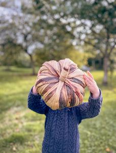 Natural Straw Pumpkin