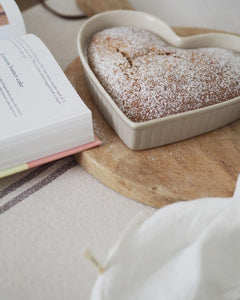 Heart Shaped Plate Set of 3- Latte