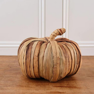 Natural Straw Pumpkin