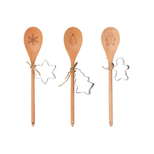 Wooden Spoon Baking Set