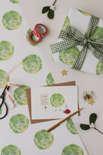 Brussel Sprout Christmas Gift Wrap