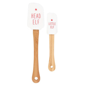 Head Elf Little Elf Spatula Set