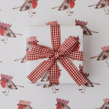 Robin's in Hats Christmas Gift Wrap