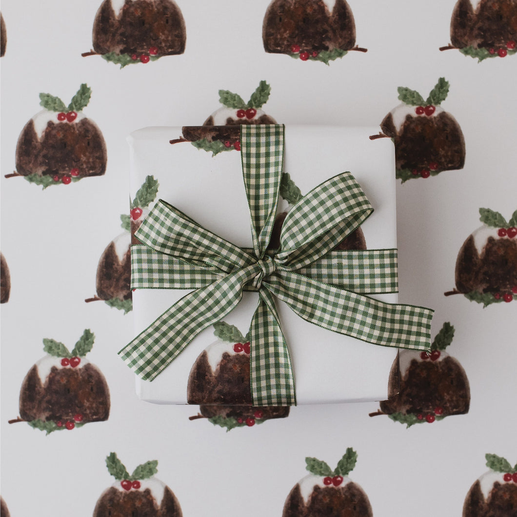 Christmas Pudding Gift Wrap