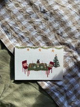 Setting the Table Mini Christmas card