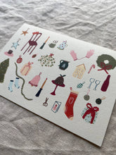 Winter Pleasures Christmas card