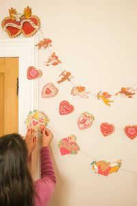 Heart Sewn Garland