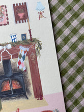 By the Fireplace Christmas card