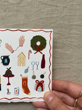 Winter Pleasures Christmas card