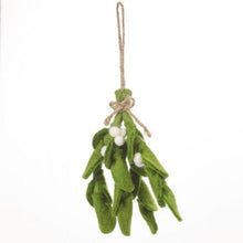 Mistletoe Sprig Christmas Hanging Decoration