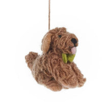 Cassie the Cockapoo Hanging Dog Decoration