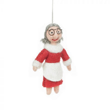 Mrs. Claus Felt Hanging Christmas Tree Decoration